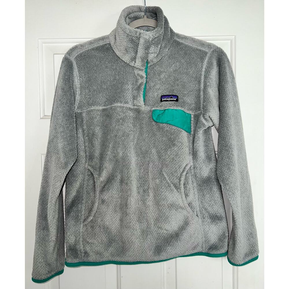 Patagonia Synchilla Snap T Fleece  Pullover Gray - size Small